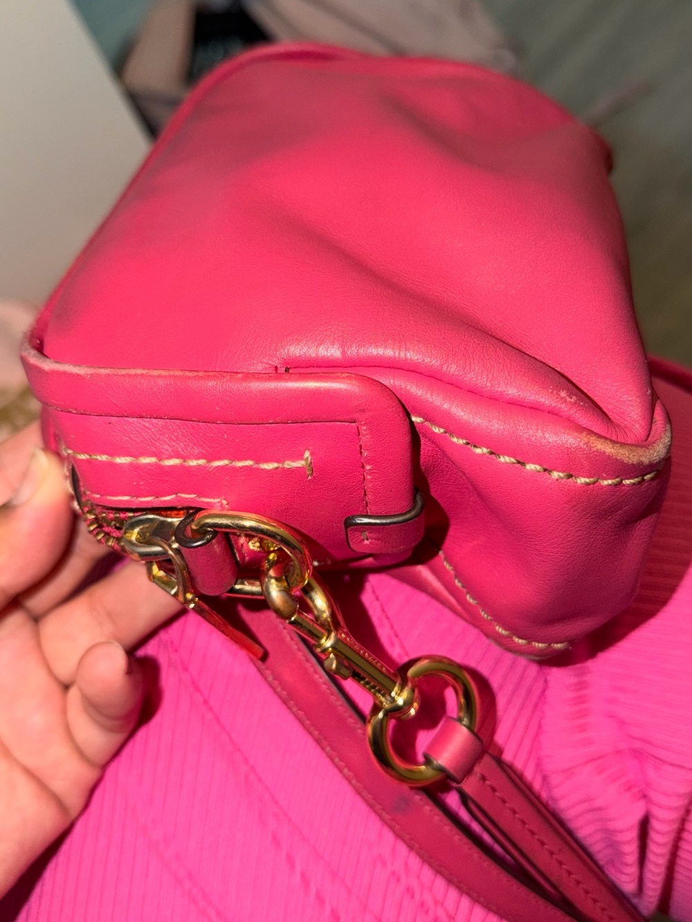 Marc Jacobs Pink Crossbody Bag - Picture 4 of 5